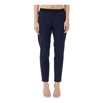 Ermanno Scervino Dames, Broeken, Blauw, Maat: L Katoen