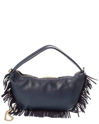 Persaman New York Dua Fringe Leather Shoulder Bag