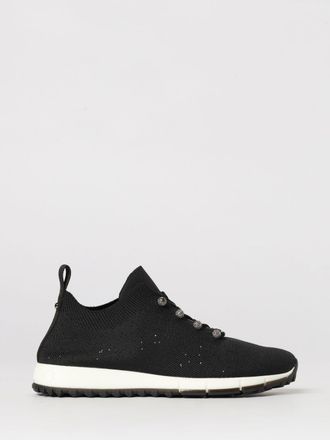 Jimmy Choo London Sneakers Veles Jimmy Choo in jersey stretch con paillettes ricamate
