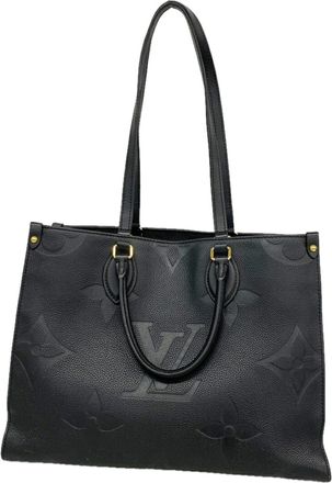 Louis Vuitton Noir Tote Bag (Pre-Owned)