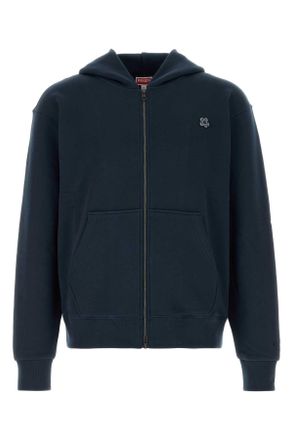 Kenzo Navy Blue Cotton Sweatshirt