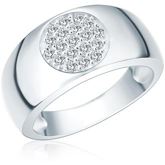 Rafaela Donata Womens Female Sterling Silver Ring - Size M