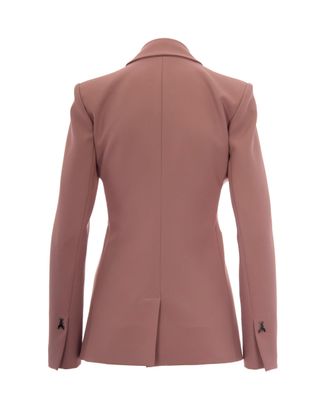 Patrizia Pepe Structured Crepe Bustier Detail Blazer - Brown