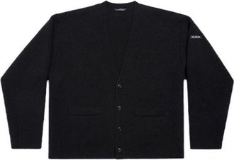 Balenciaga (WMNS) Balenciaga Cardigan Black 771668T16751000