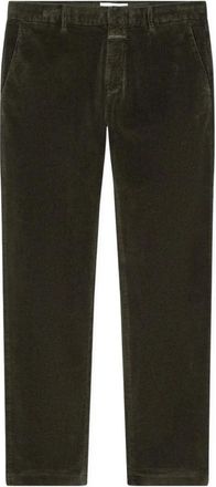 Closed Clifton True Broeken - Heren - Straight fit broeken - Groen - W34 L32 - Katoen - Broeken