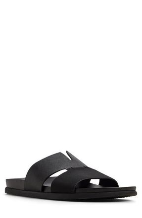Aldo Marcelo Slide Sandal in Black at Nordstrom, Size 11