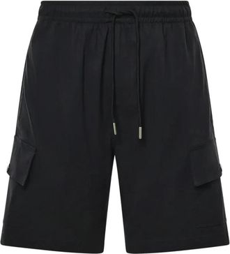 Giuliano Galiano Rudolh Shorts - Heren - Korte Broeken - Zwart - S - Korte Broeken