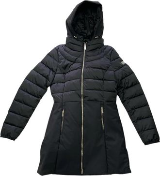 Yes-Zee Lange jas - Dames - Winterjassen - Zwart - XL - Jassen