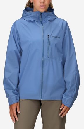 Marmot Superalloy Bio Packable Rain Jacket in Rain Cloud at Nordstrom, Size X-Small