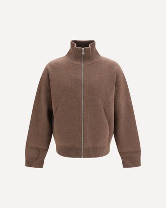 Axel Arigato Core wool zip-Up Sweater Male M