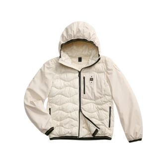 Blauer Albert Jacket - Heren - Winterjassen - Wit - M - Leer - Jassen