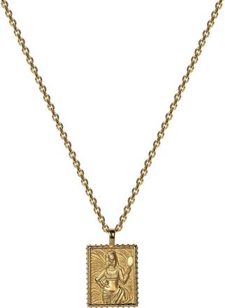 Awe Inspired Mini Oshun Pendant Necklace in Gold Vermeil at Nordstrom