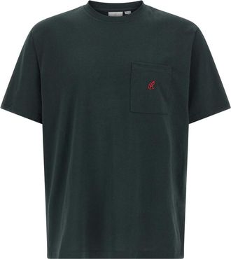 Gramicci Black One Point Tee T-shirt