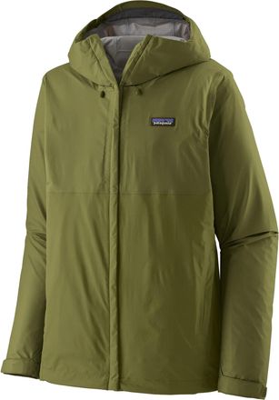 Patagonia Olive Green Torrentshell 3L Rain Jacket