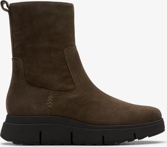 Clarks Loriini May Mole Grey Suede