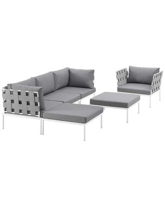 ModWay Harmony 6-Piece Outdoor Patio Sectional Sofa Set