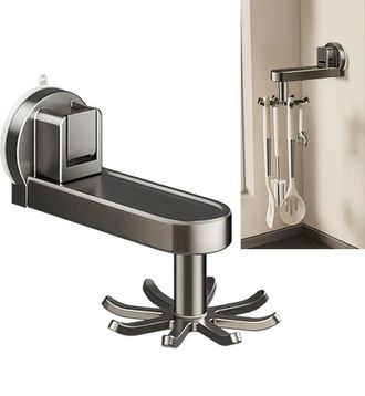 OEM Ganchos Giratorios Para Cocina, Escurridor De Platos Con Ventosa Giratoria De 360 Grados (juego De Dos Piezas)
