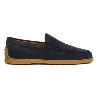 Tod's Tods, Loafers, male, Blue, Size: 10 1/2 US Mocassino Camoscio