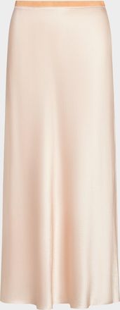 Vince Satin Slip Skirt