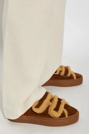 INUIKII Sports Shoes Lila Shearling Low, Womens, Brown