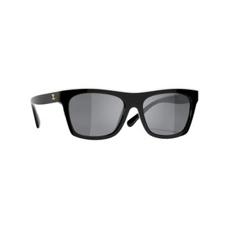 Chanel Dames, Accessoires, Zwart, Maat: 55 MM