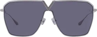 Valentino V - GOLDSHIELD Grey Pilot Unisex Sunglasses VLS-137 A 134