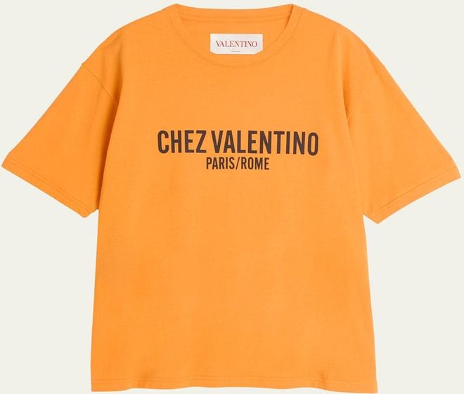 Valentino Garavani Mens Chez Jersey T-Shirt from $750.00