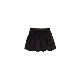 Plan C Plan C, Rokken, Dames, Zwart, S, Katoen, Balloon Mini Rok