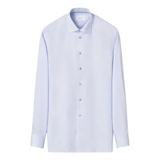Eton Heren, Overhemden, Blauw, Maat: 3XL Katoen