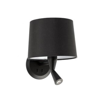 Netlighting Conga Reading Light Wall Light Black E27