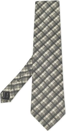 Tom Ford Cravatta in tweed di seta Pre-owned - Grigio
