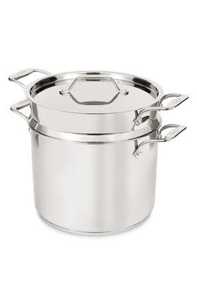 All-Clad Simply Strain 12-Quart Stainless Steel Multipot with Insert in Silver at Nordstrom