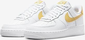 Nike Air Force 1 07 315115-170 Sneakers Womens White Leather Casual Shoes