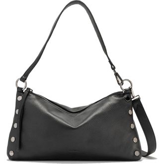 Hammitt Kyle Medium Shoulder Bag in Black/Gunmetal at Nordstrom