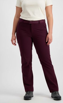 Maier Sports Outdoorhose MAIER SPORTS DA-HOSE LINING EL. LULAKA WINTER, Damen, Gr. 19, K-Gr, rich soil, Obermaterial: 90% Polyamid, 10% Elasthan, Hosen Outdoorhose