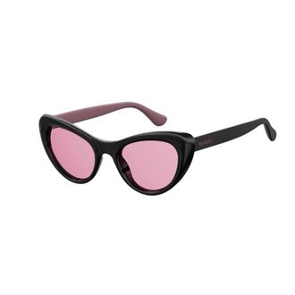 Havaianas Stijlvolle zonnebril Conchas 807/U1 - Dames - Zonnebrillen - Zwart - 50 MM - Accessoires