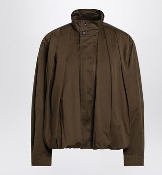 Christophe Lemaire Pleated Satin Jacket