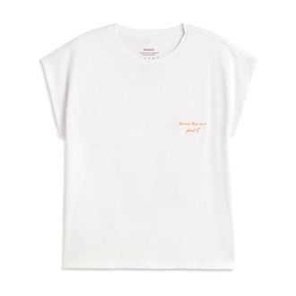 Ecoalf T-Shirts, female, White, Size: XS Namur T-Shirt