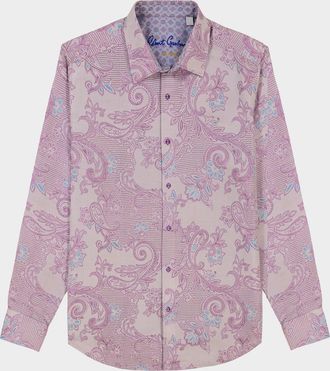 Robert Graham Mens Paisley Sport Shirt