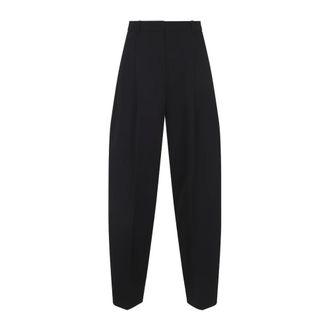 Jacquemus Dames, Broeken, Zwart, Maat: 2XS Wol