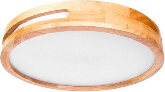 Forlight Plafón IP20 lu led 22.5W blanco neutro - 4000K on-off madera clara