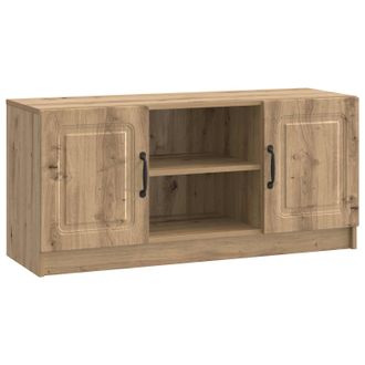 vidaXL Mueble De Tv Roble Artesanal 102 X 34,5 X 47 Cm Vidaxl