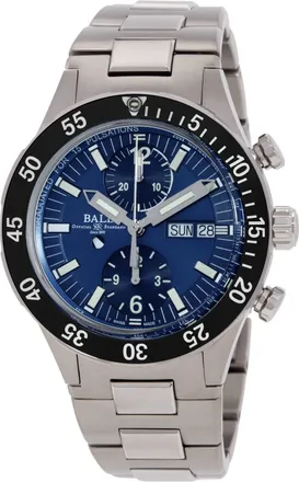 Ball Roadmaster Rescue Chronograph Automatic Blue Dial Mens Watch DC3030C-S-BE