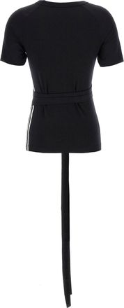 Yohji Yamamoto Stretch Lyocell T-Shirt - Black