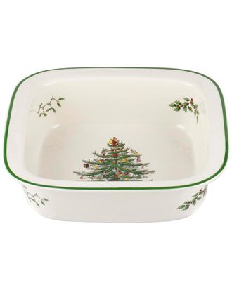 Spode Christmas Tree Square Baker