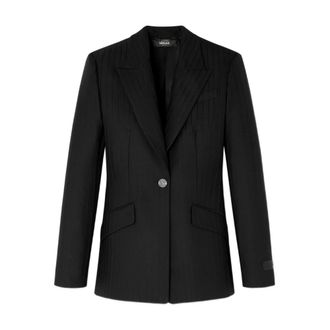 Versace Mujer, Chaquetas, Negro, Talla: S