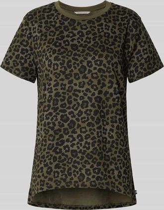 Tom Tailor Denim Regular Fit T-Shirt aus reiner Baumwolle in Dunkelgruen, Größe XS