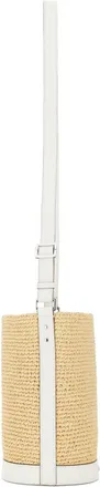 Michael Michael Kors Womens Townsend Shoulder Bag Ivory Polypropylene