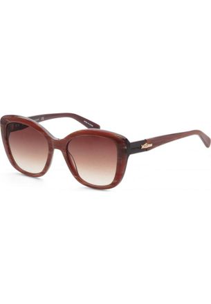 Longchamp Womens LO714S 54 604 Fashion Sunglasses - Brown - One Size