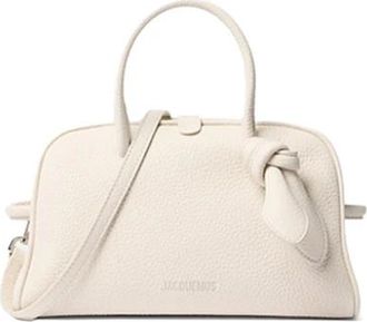 Jacquemus Le Petit Turismo - Dames - Handtassen - Wit - ONE Size - Leer - Tassen